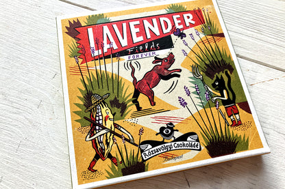 Lavender fields forever - étcsokoládé levendula olajjal
