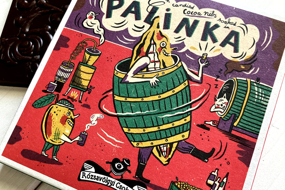 Pálinkás kakaóbab csokoládé