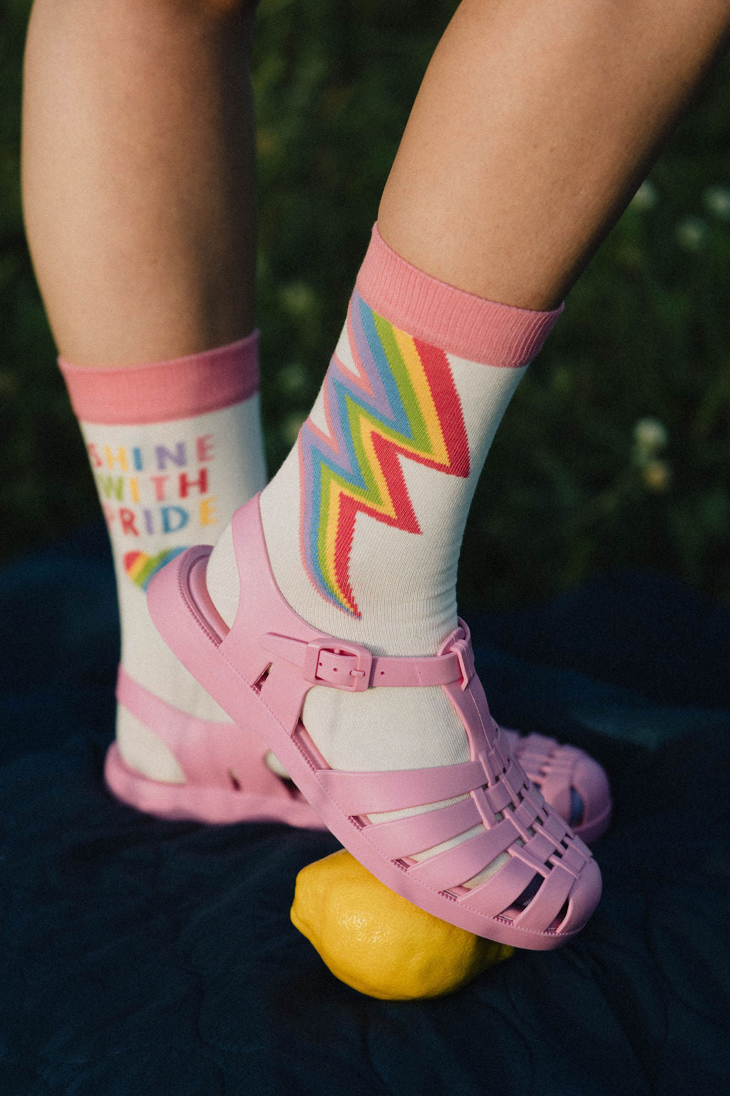 Shine with Pride socks