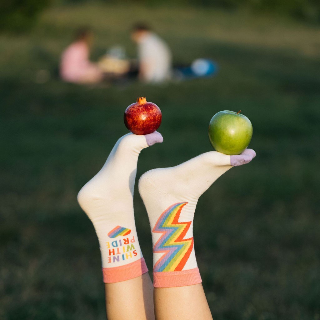 Shine with Pride socks
