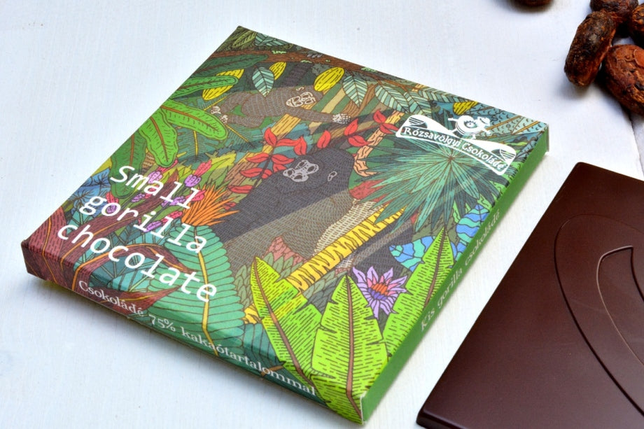 Kis Gorilla (Madagascar) csokoládé 73%