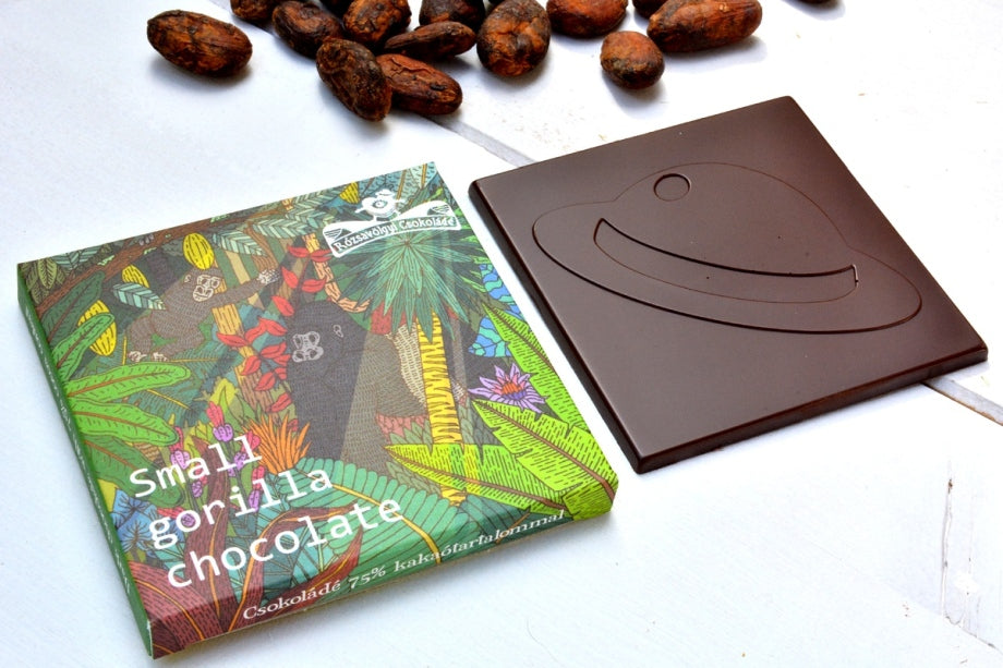 Kis Gorilla (Madagascar) csokoládé 73%