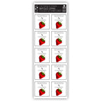Washable canning labels - various