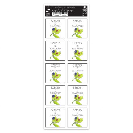 Washable canning labels - various