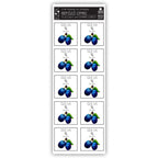 Washable canning labels - various