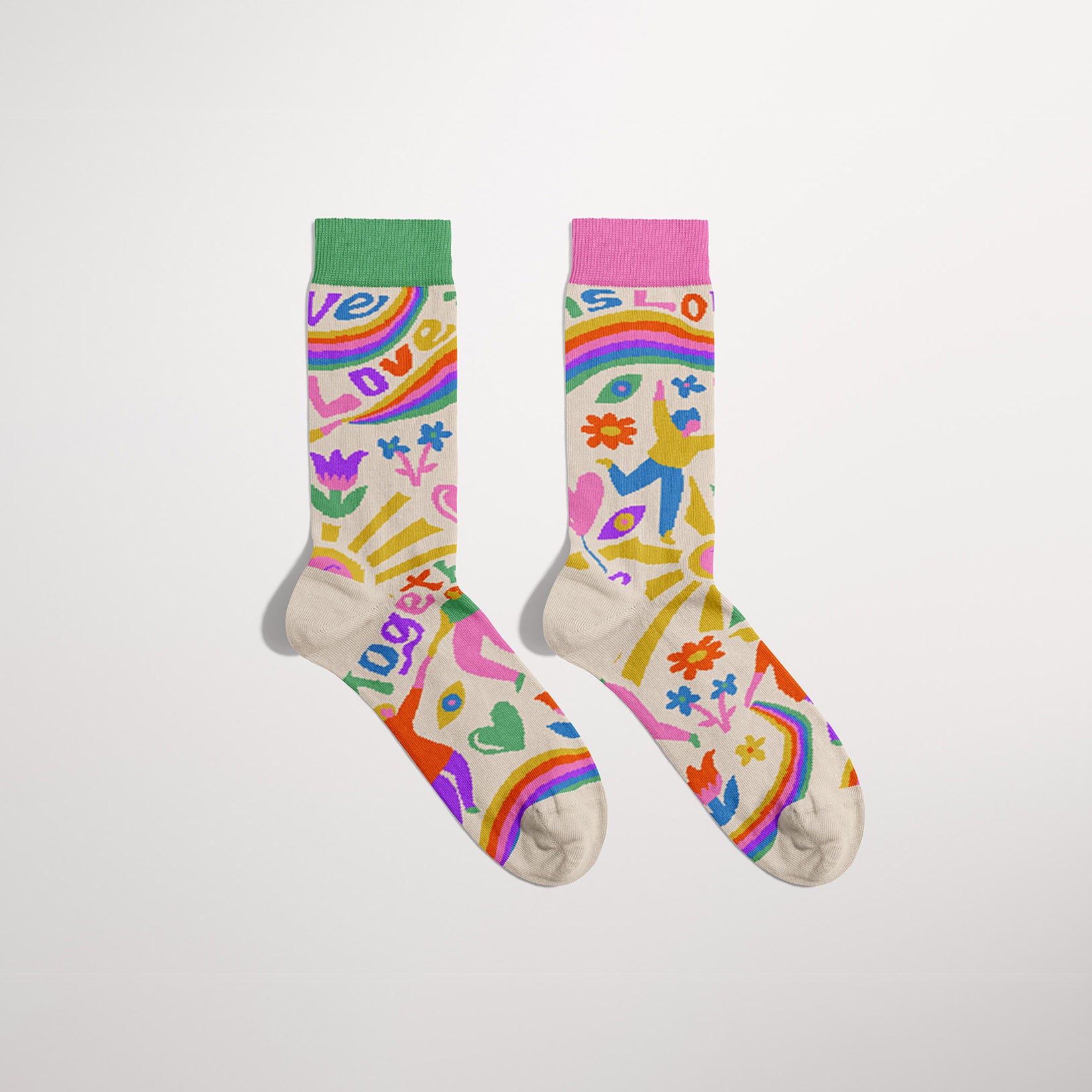 Calcetines juntos