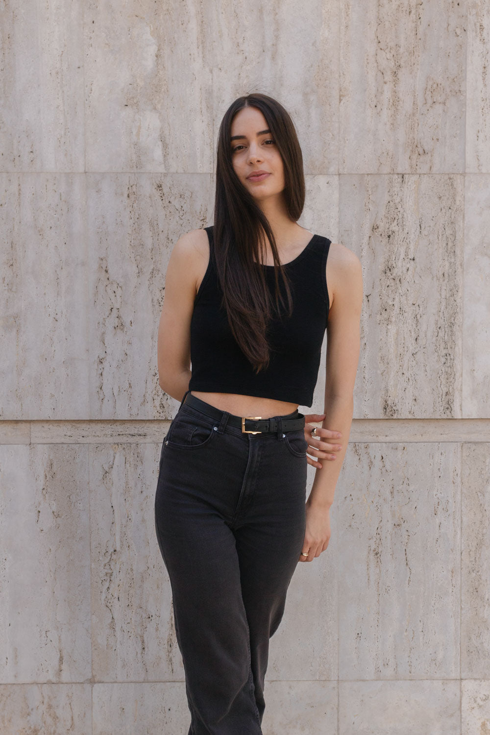 SARA TOP / BLACK