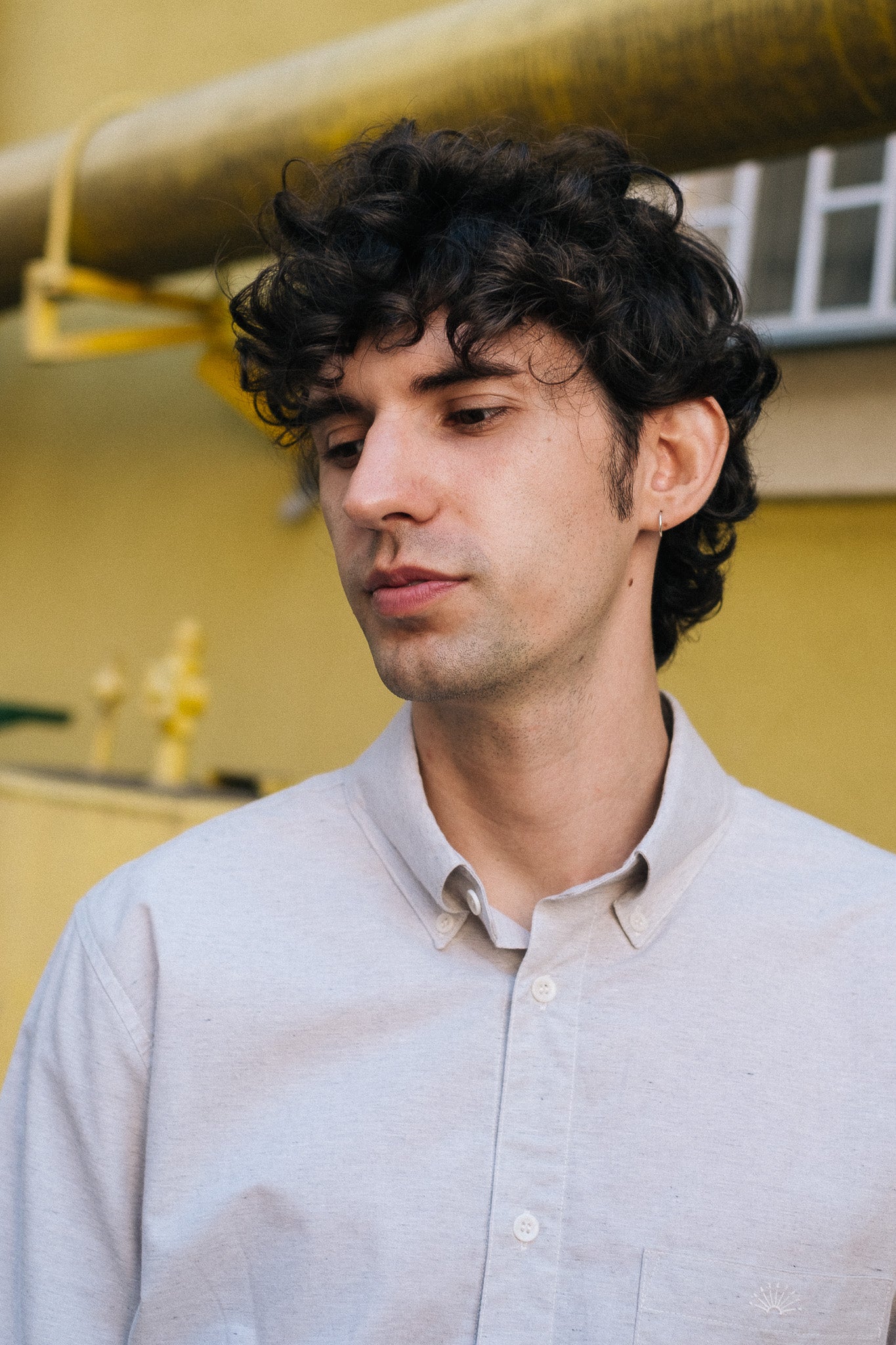 RETOUCH SHIRT / GREY