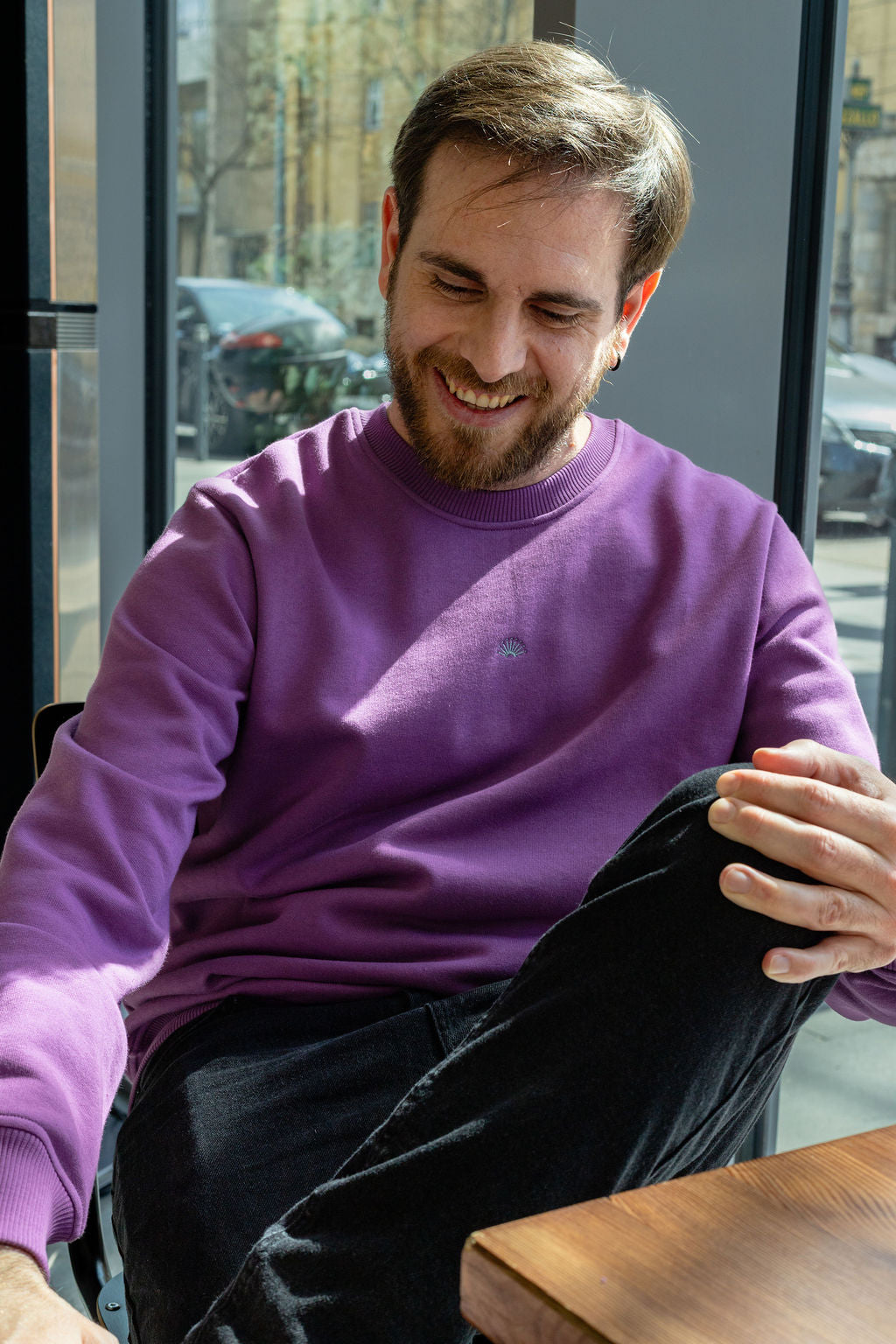 CORE CREWNECK / GRAPE