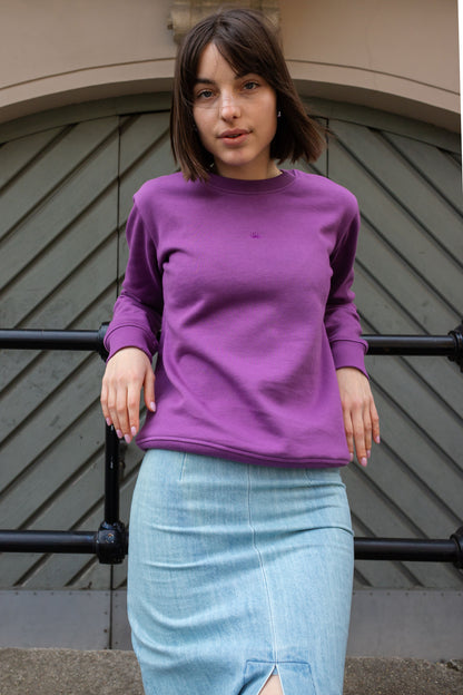 CORE CREWNECK / GRAPE