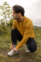 HIVE CREWNECK / MUSTARD