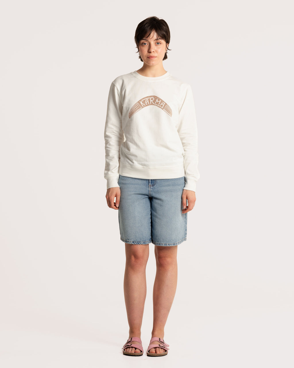 KARMA CREWNECK / ECRU