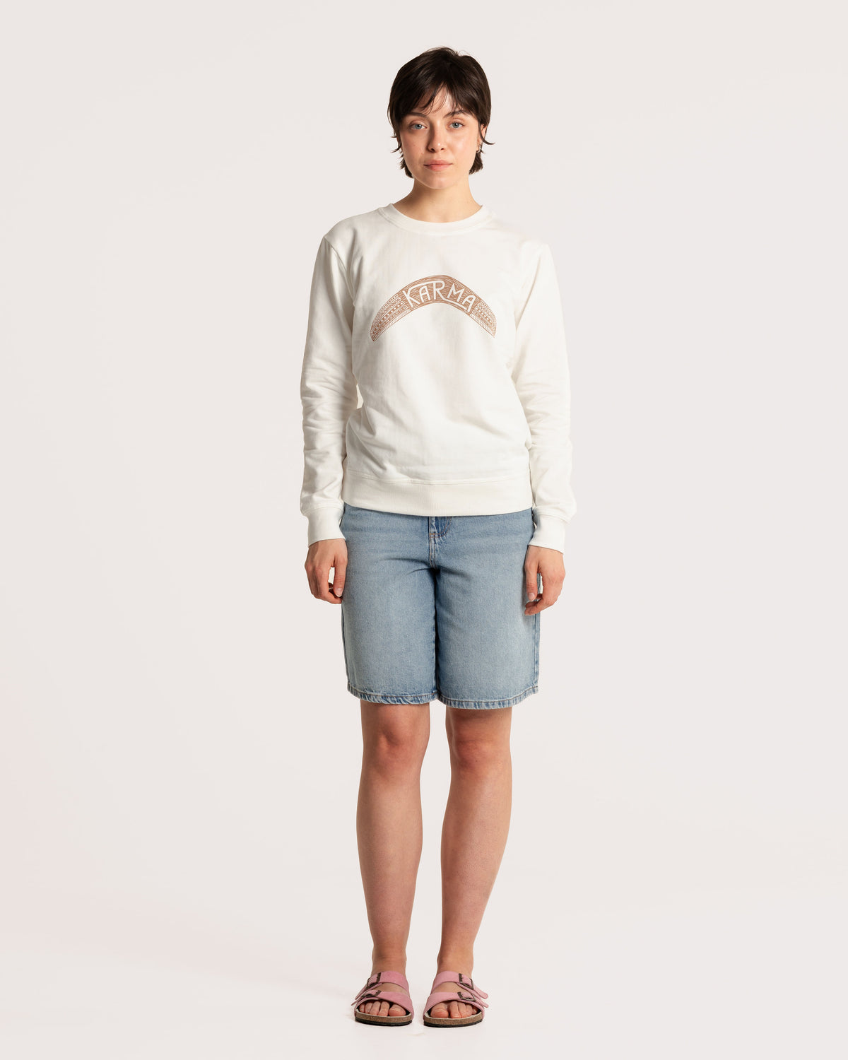 KARMA CREWNECK / ECRU