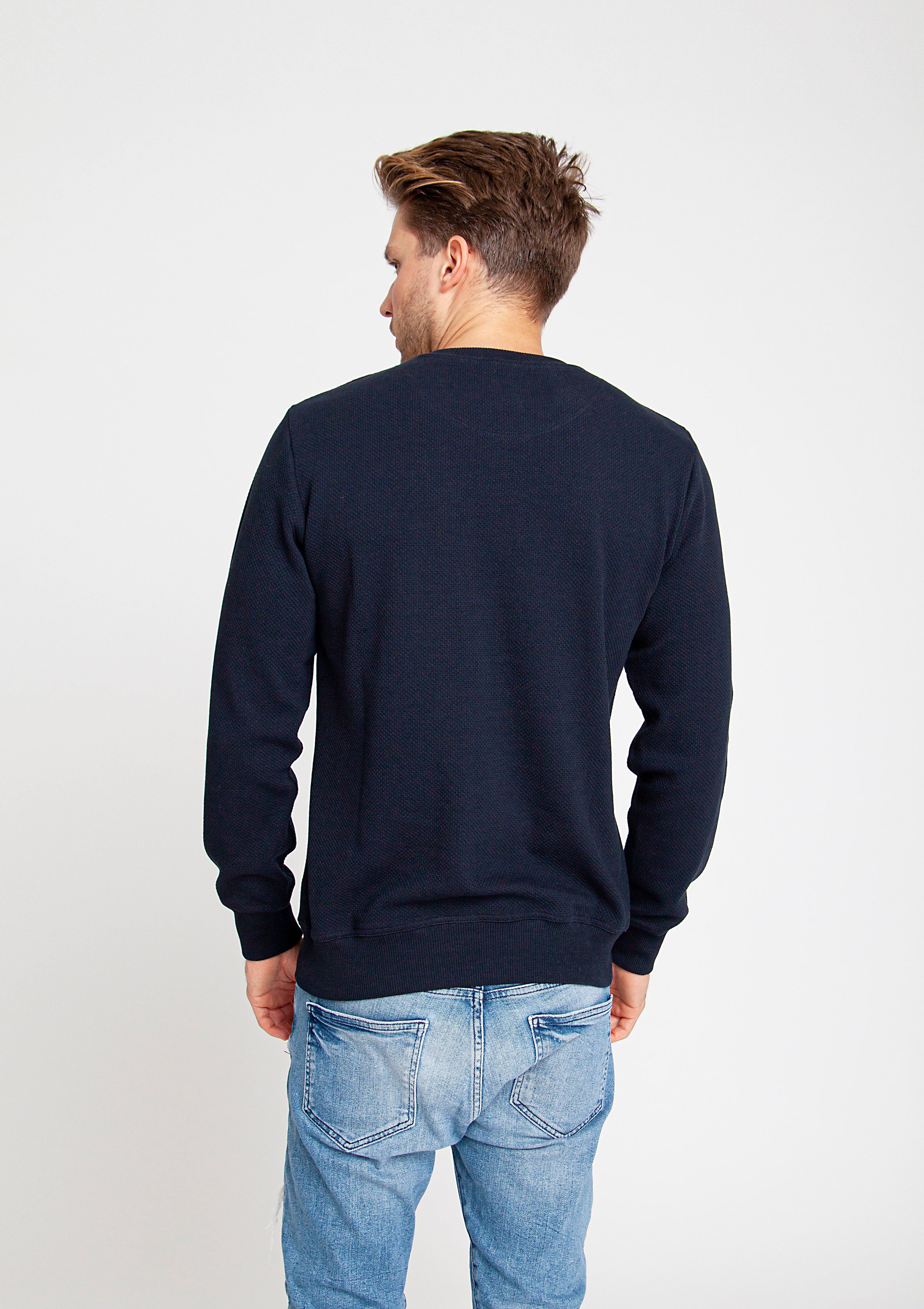 CREWNECK / 3D NAVY
