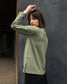 SPECKLES CREWNECK / OLIVE