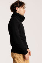 HEMP FUNNELNECK / BLACK