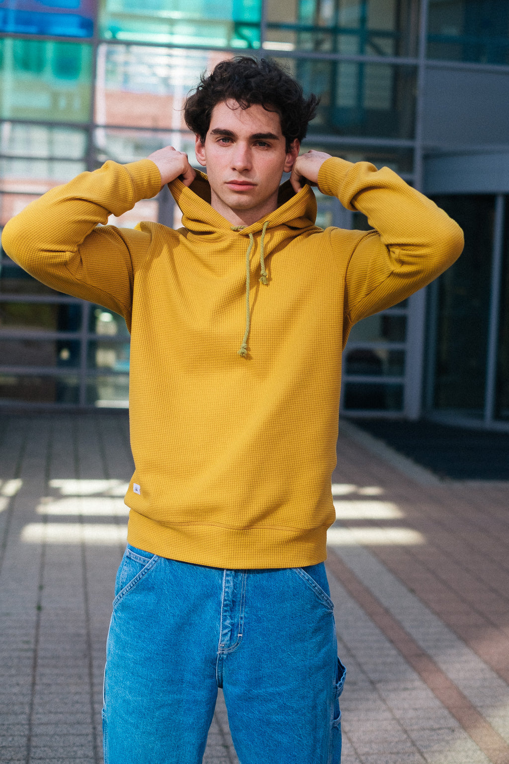 HIVE HOODIE / MUSTARD