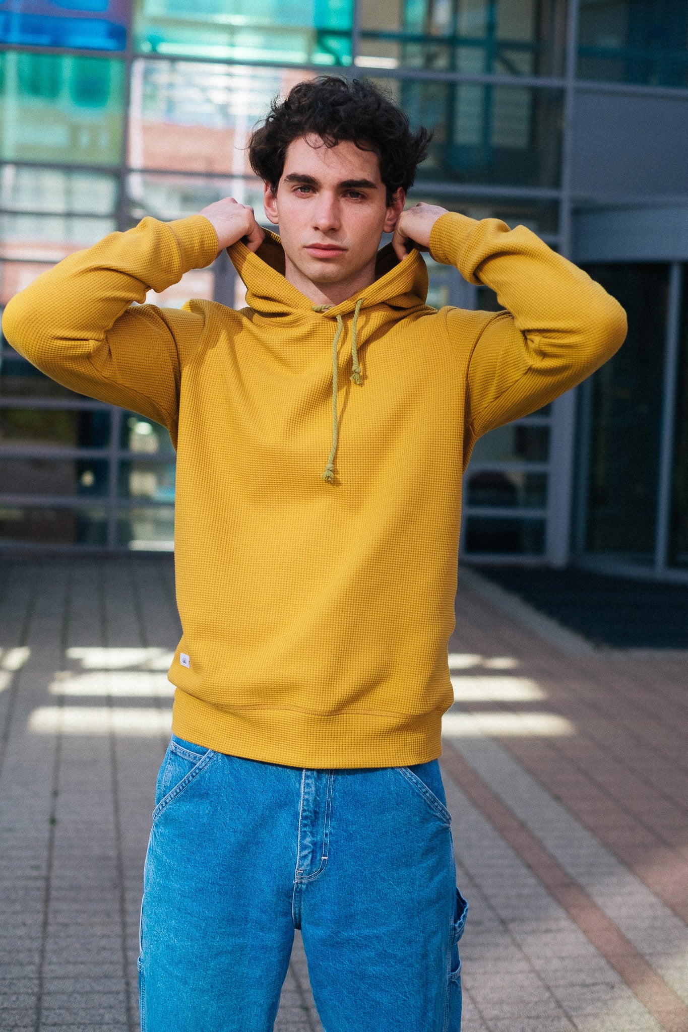 HIVE HOODIE / MUSTARD