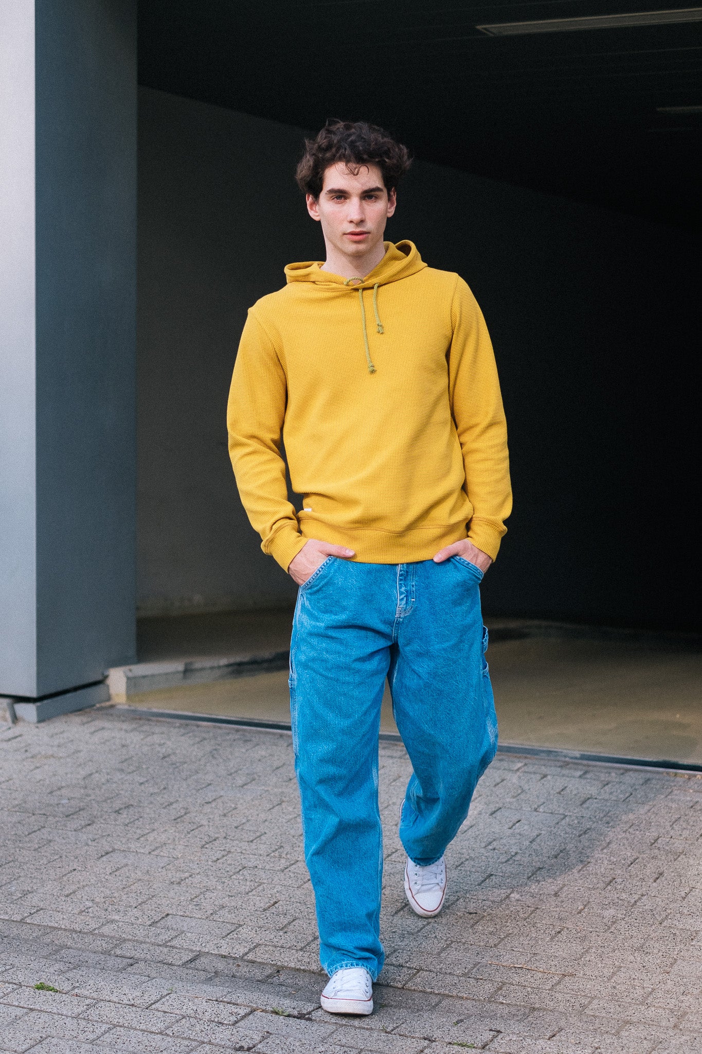HIVE HOODIE / MUSTARD