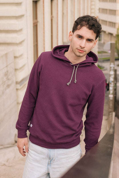 HIVE HOODIE / PLUM