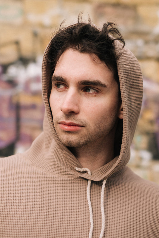 HIVE HOODIE / TAUPE
