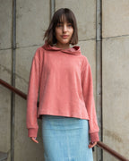 SUDADERA CON CAPUCHA TERRY / PALISANDRO