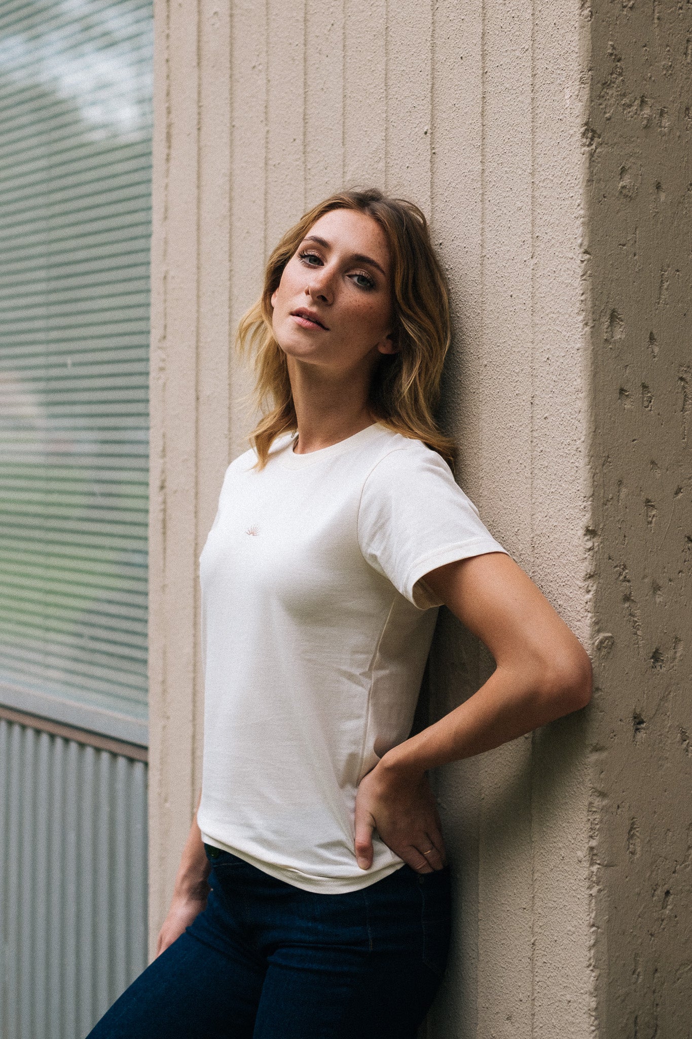 CORE TEE / ECRU