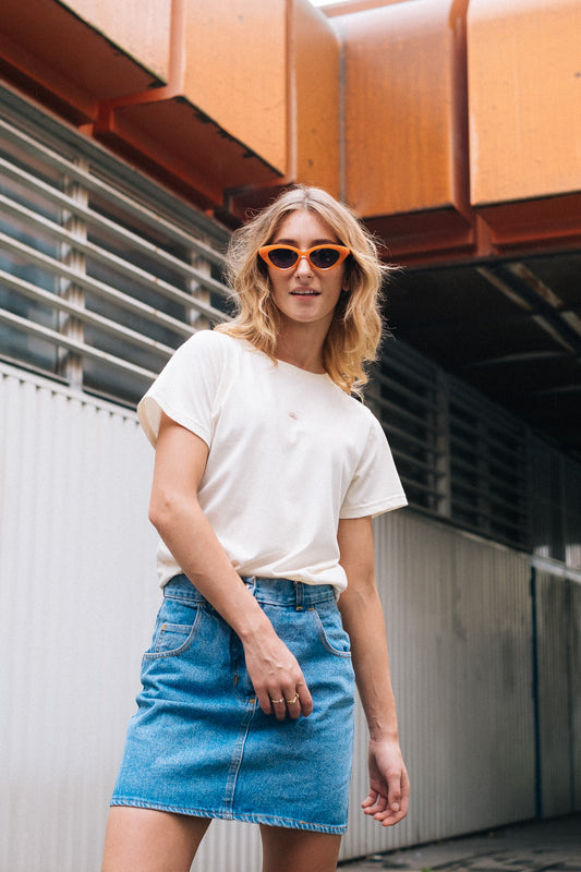 CORE TEE / ECRU