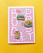 Budapest park badge set (3)