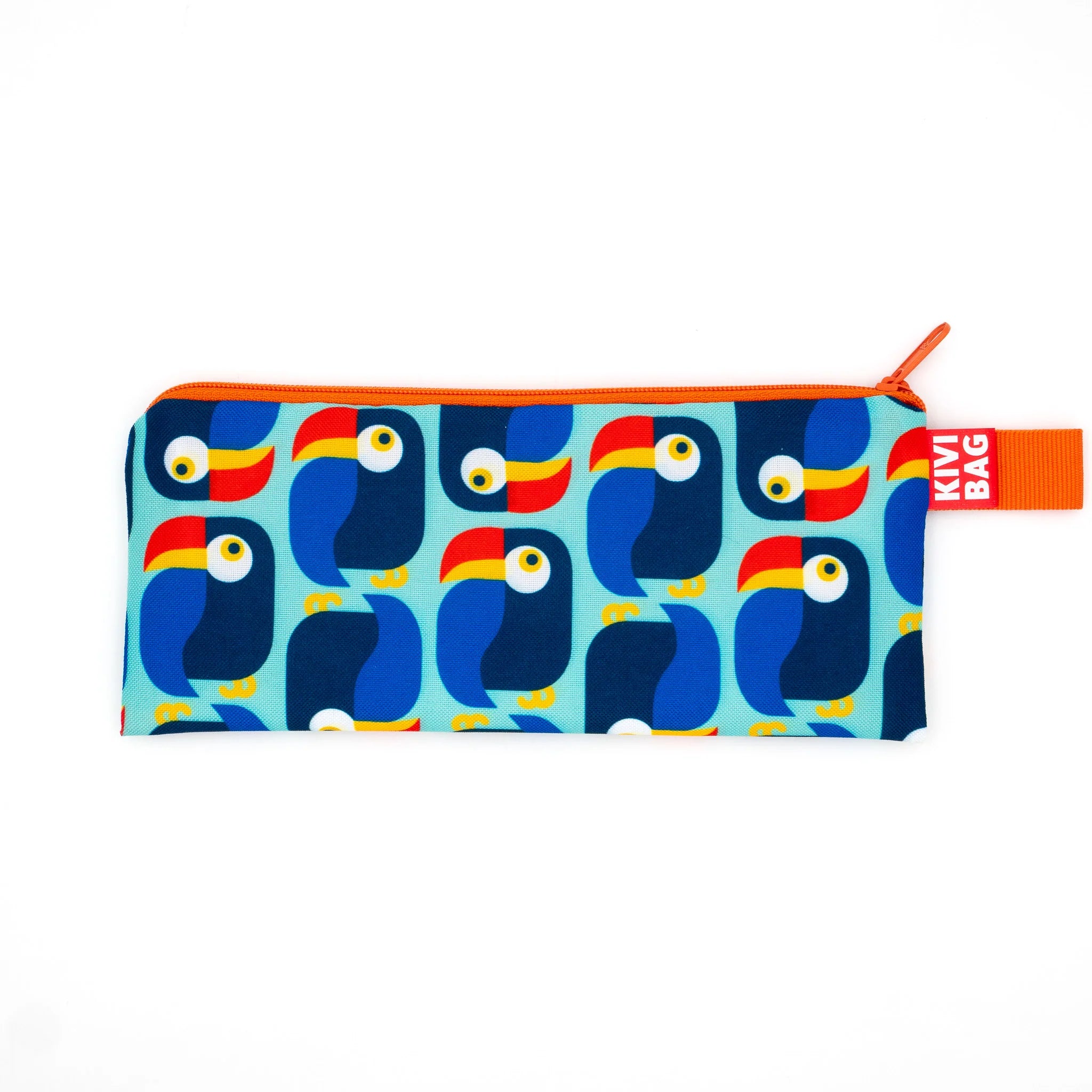 Zipper Small - Tucan Orange