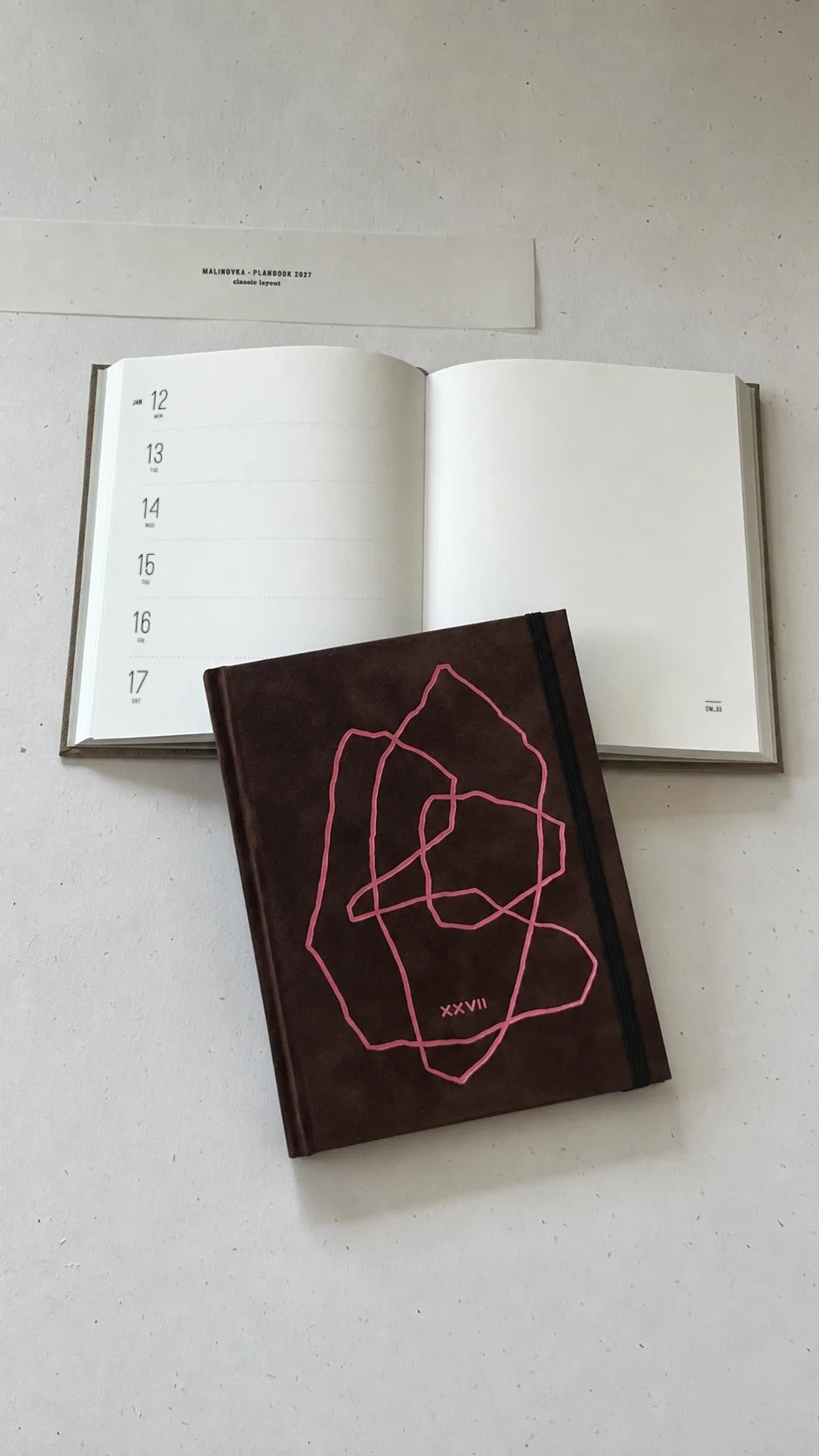 Planbook 2027 határidőnapló VERTIKÁL