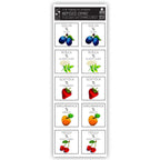 Washable canning labels - various