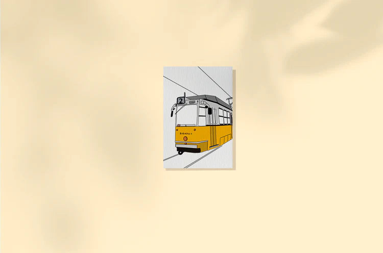 Sárga villamos mágnes