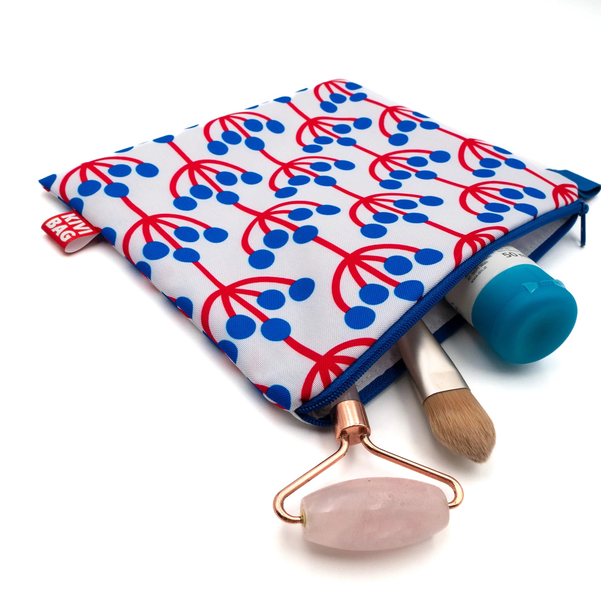 Zipper Bag - Wild Grape White