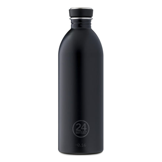 24Bottles Urban Basic kulacs 1000ml, tuxedo black