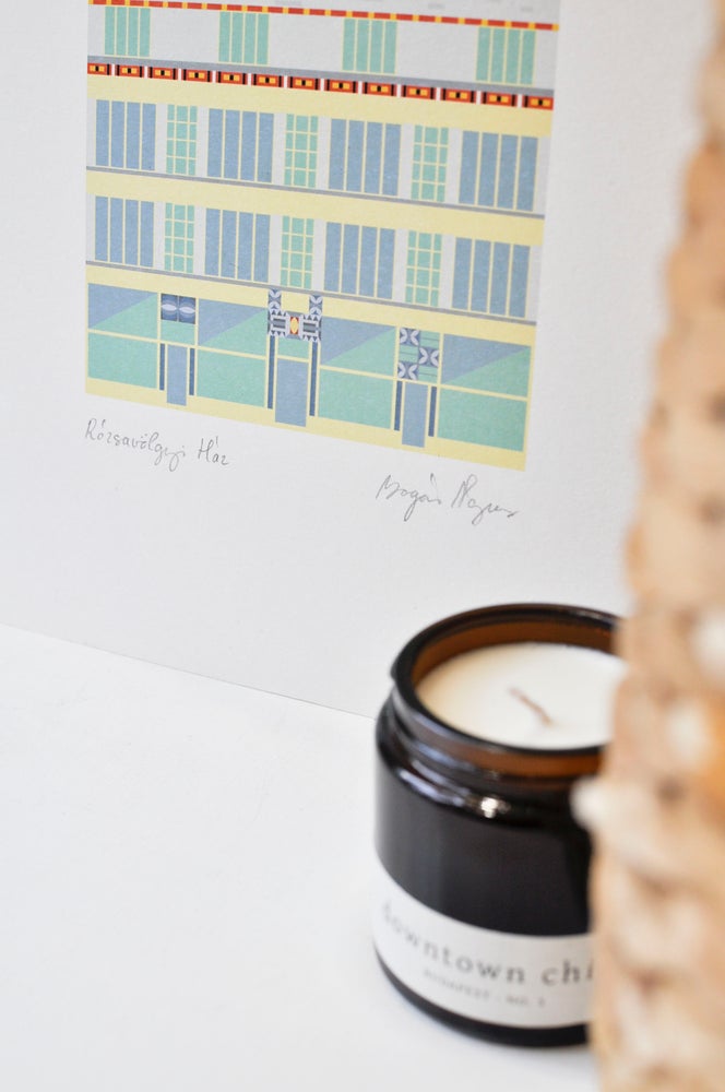 Rose Valley House Print