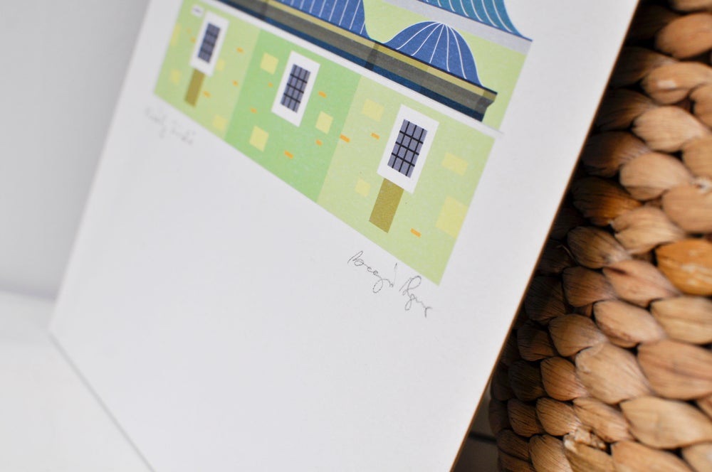 King bath print