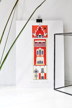 Almond house print