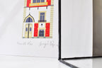 Almond house print