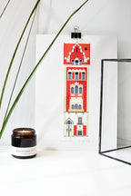 Almond house print