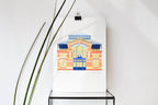 Rákóczi Square Market print