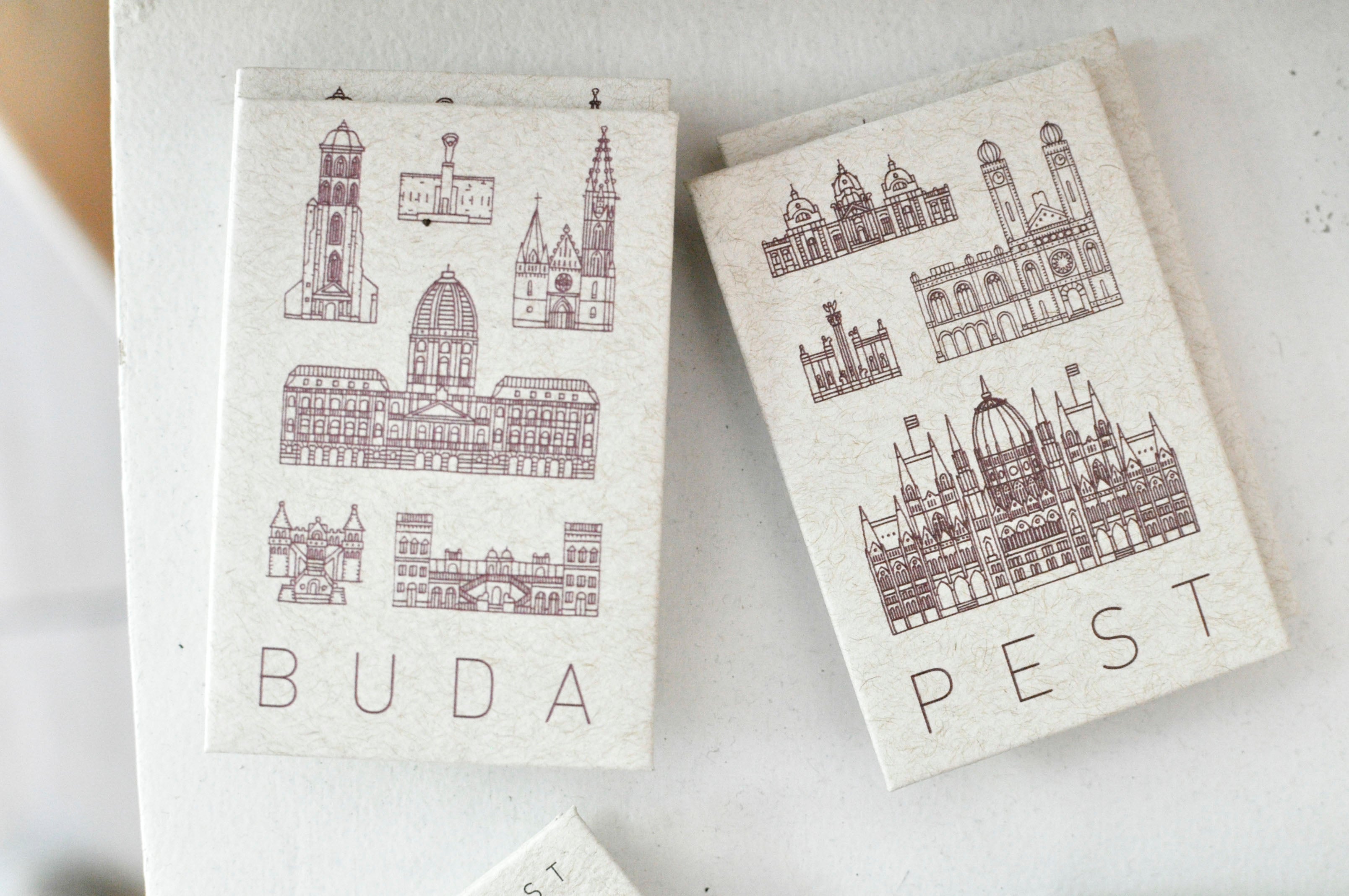 Buda  mágnes- fehér