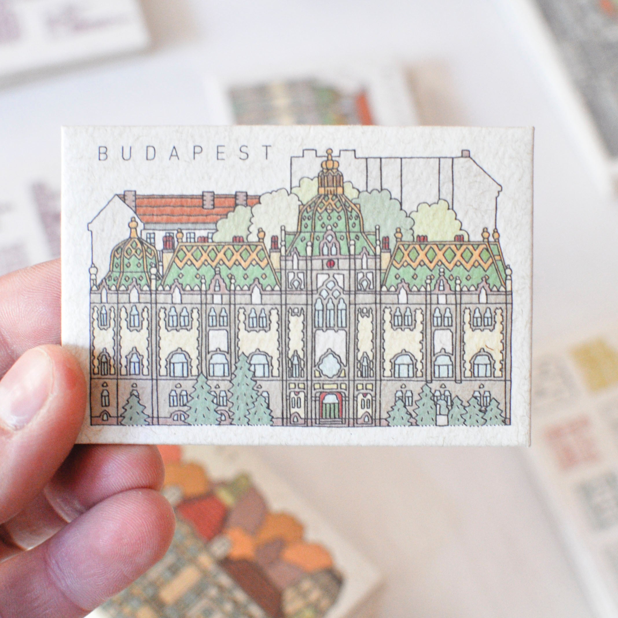 Iparművészeti Múzeum mágnes