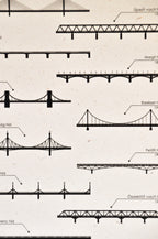 Hidak képeslap fehér