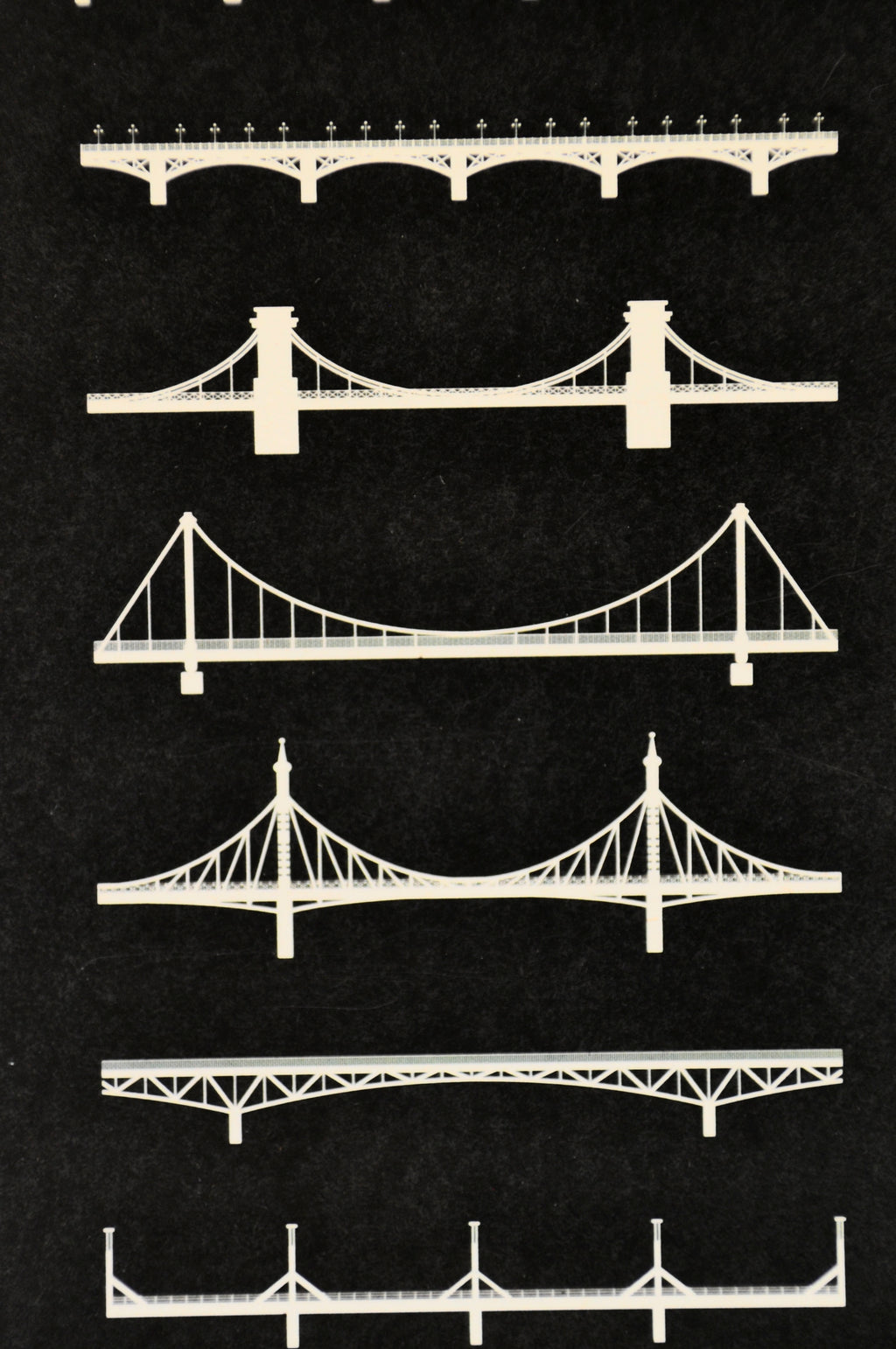 Hidak képeslap fekete