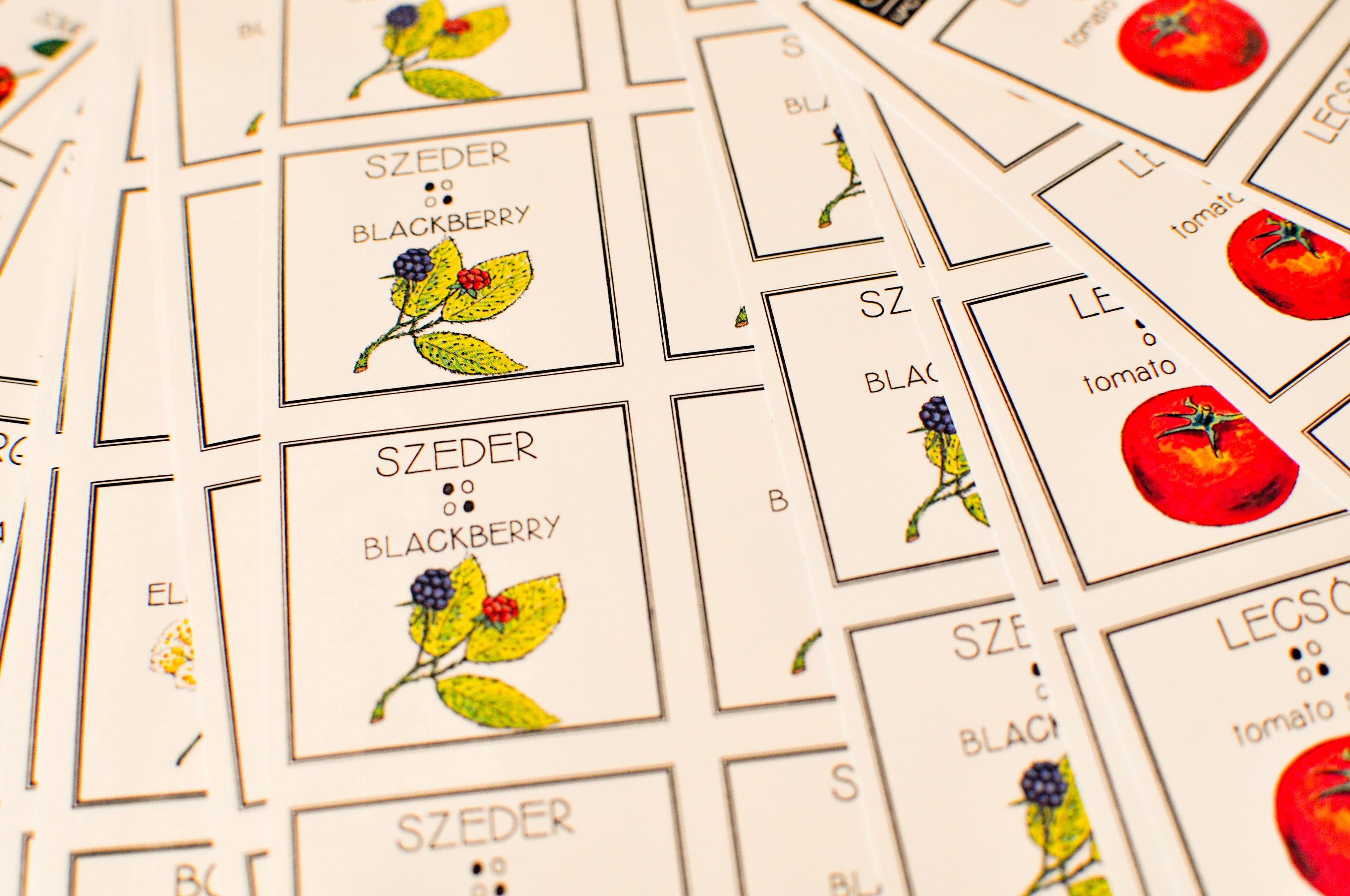 Washable canning labels - various