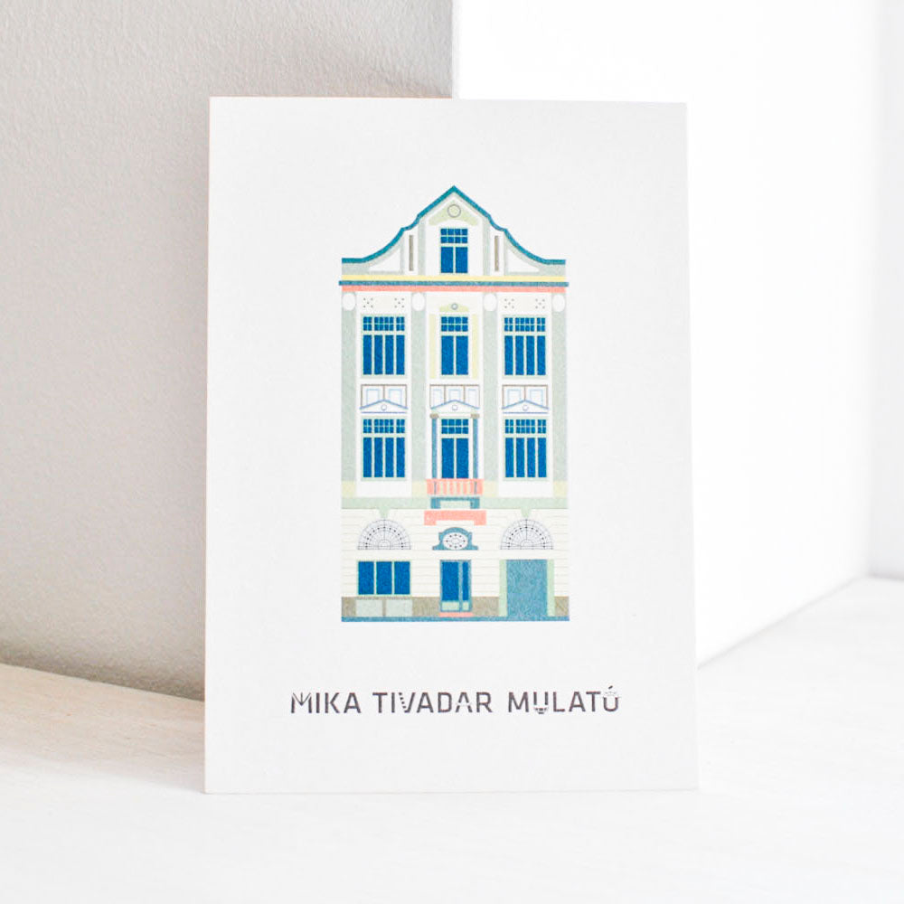 Mika Tivadar Mulató postcard