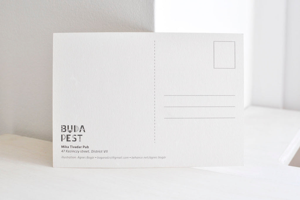 Postal de Mika Tivadar Mulató