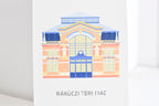Rákóczi Square Market postcard