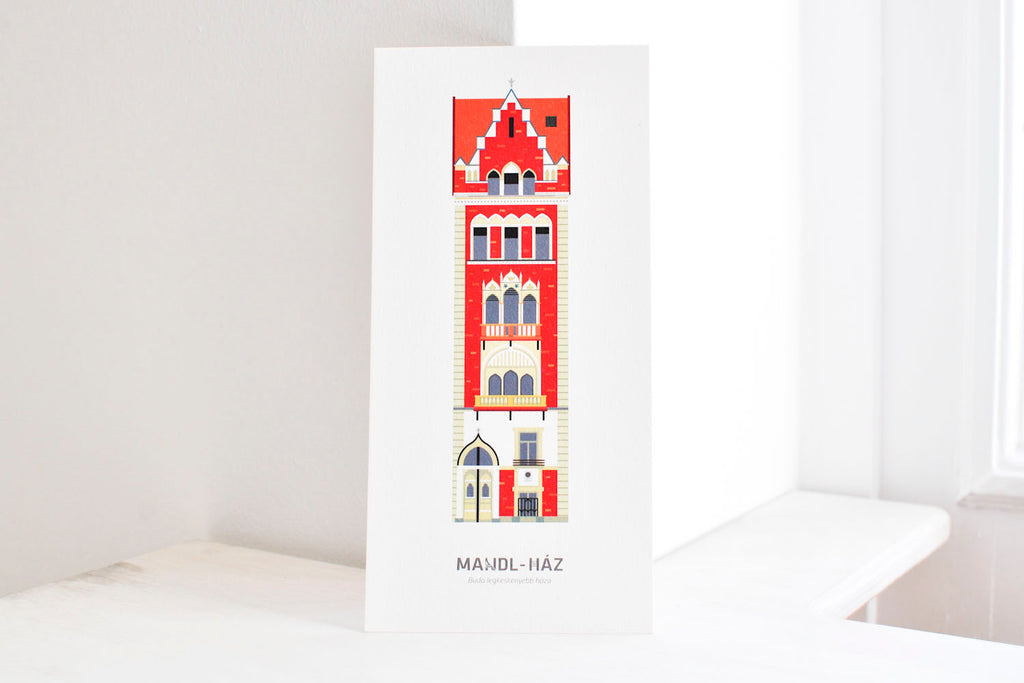 Mandl house postcard